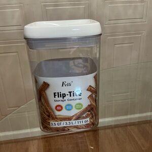 Felli Flip  Tite  Storage Container 1 PC Airtight Lid  3.5 QT/3.3  L/111Oz